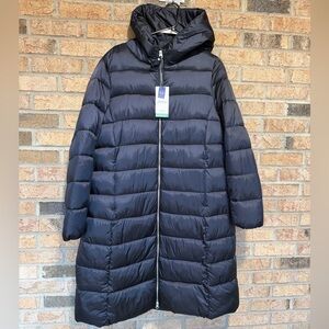 Joules Women's Navy Puffer Coat
